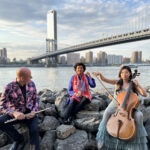 Musicians behind Grammy Nominated Triveni Wouter Kellerman, Chandrika Tandon and Eru Matsumoto