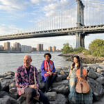 Wouter Kellerman, Chandrika Tandon and Eru Matsumoto of Triveni in NYC